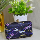 Party Clutch Purse with Rainbow Embroidery - RajsiPoshak