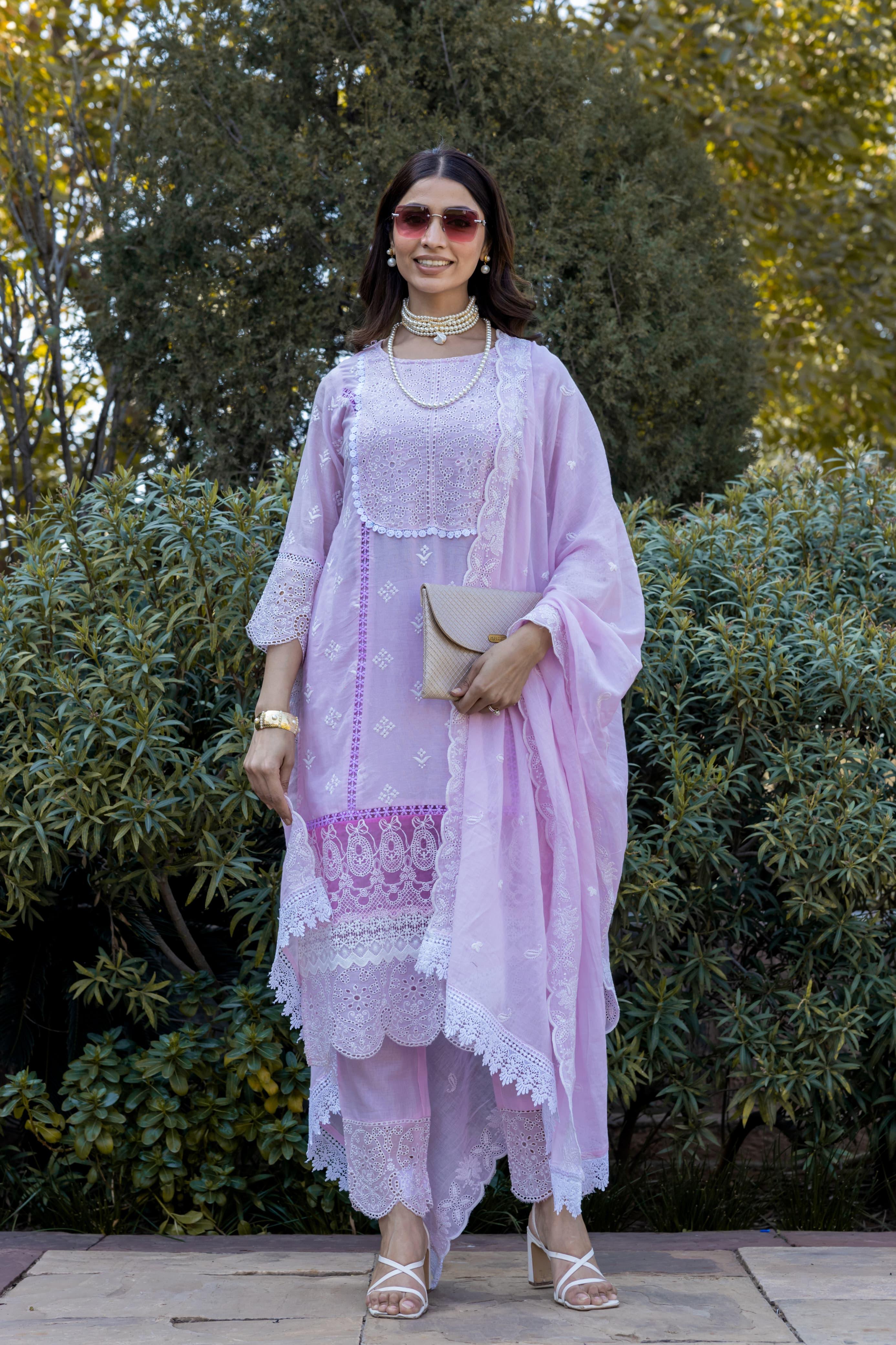 Pure Cotton Pakistani Suit - RajsiPoshak