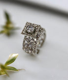 Trendy American Diamond Ring - RajsiPoshak