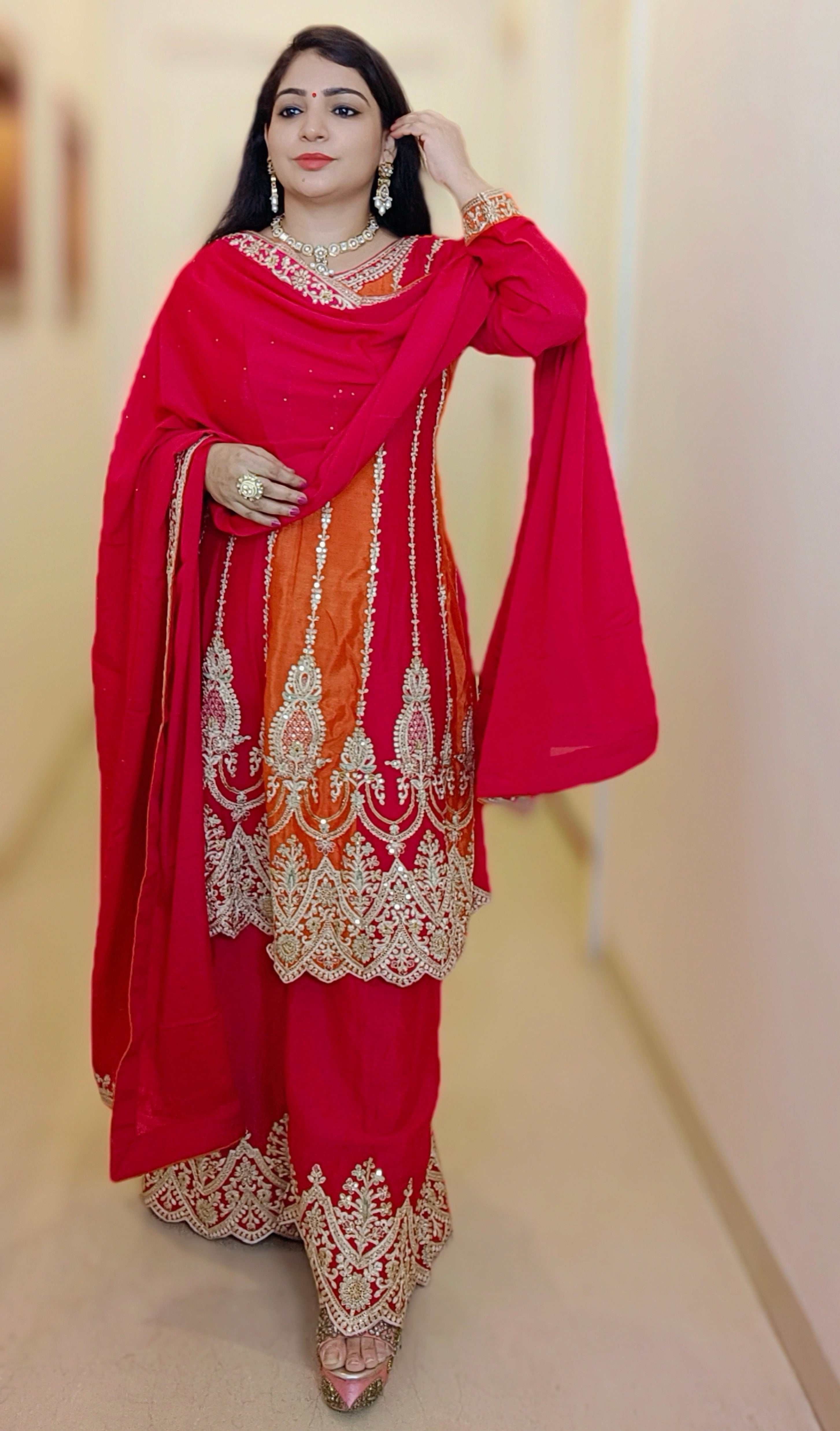 ORANGE & PINK