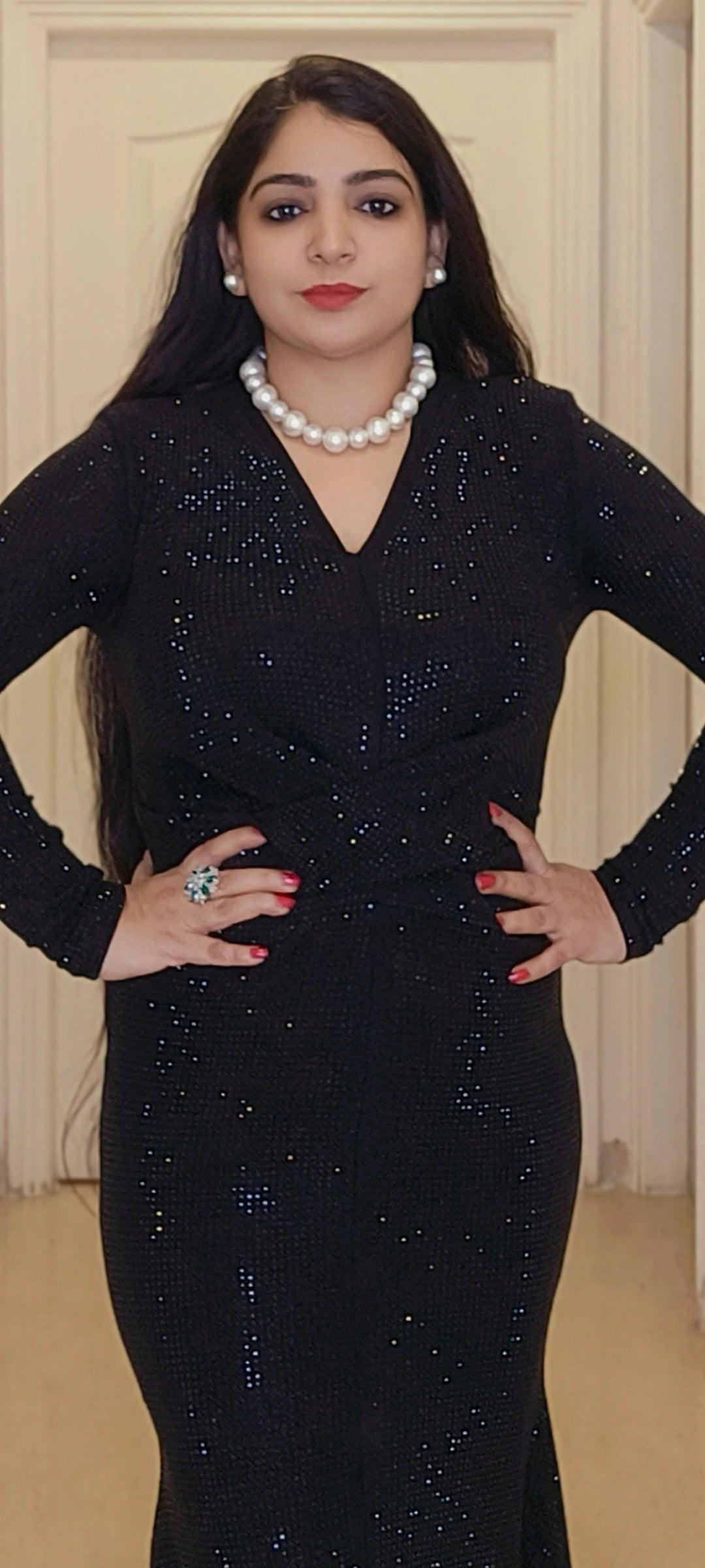 FISHCUT LONG PARTYWEAR DRESS - RajsiPoshak