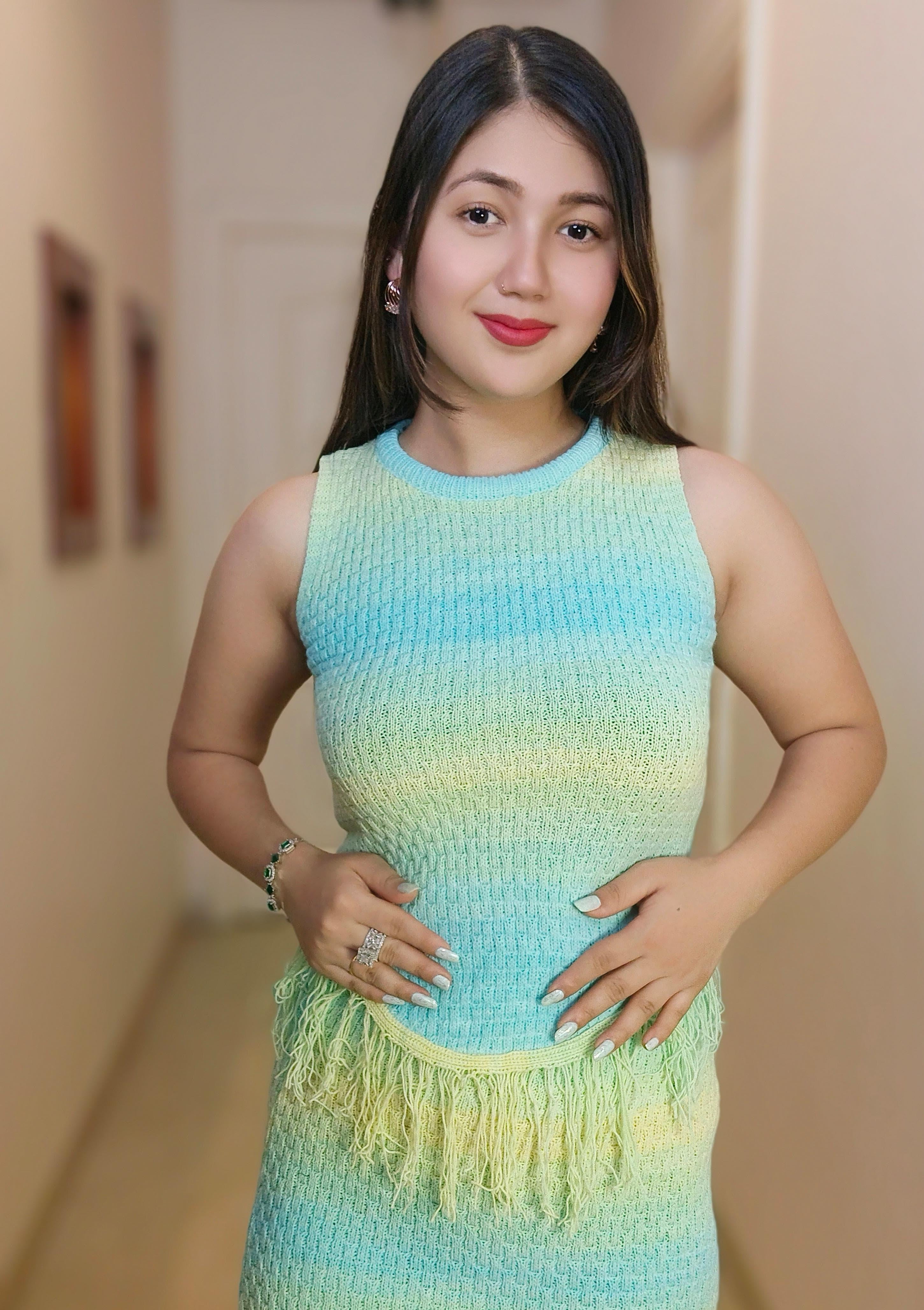 2 PC DRESS WITH SKIRT - RajsiPoshak