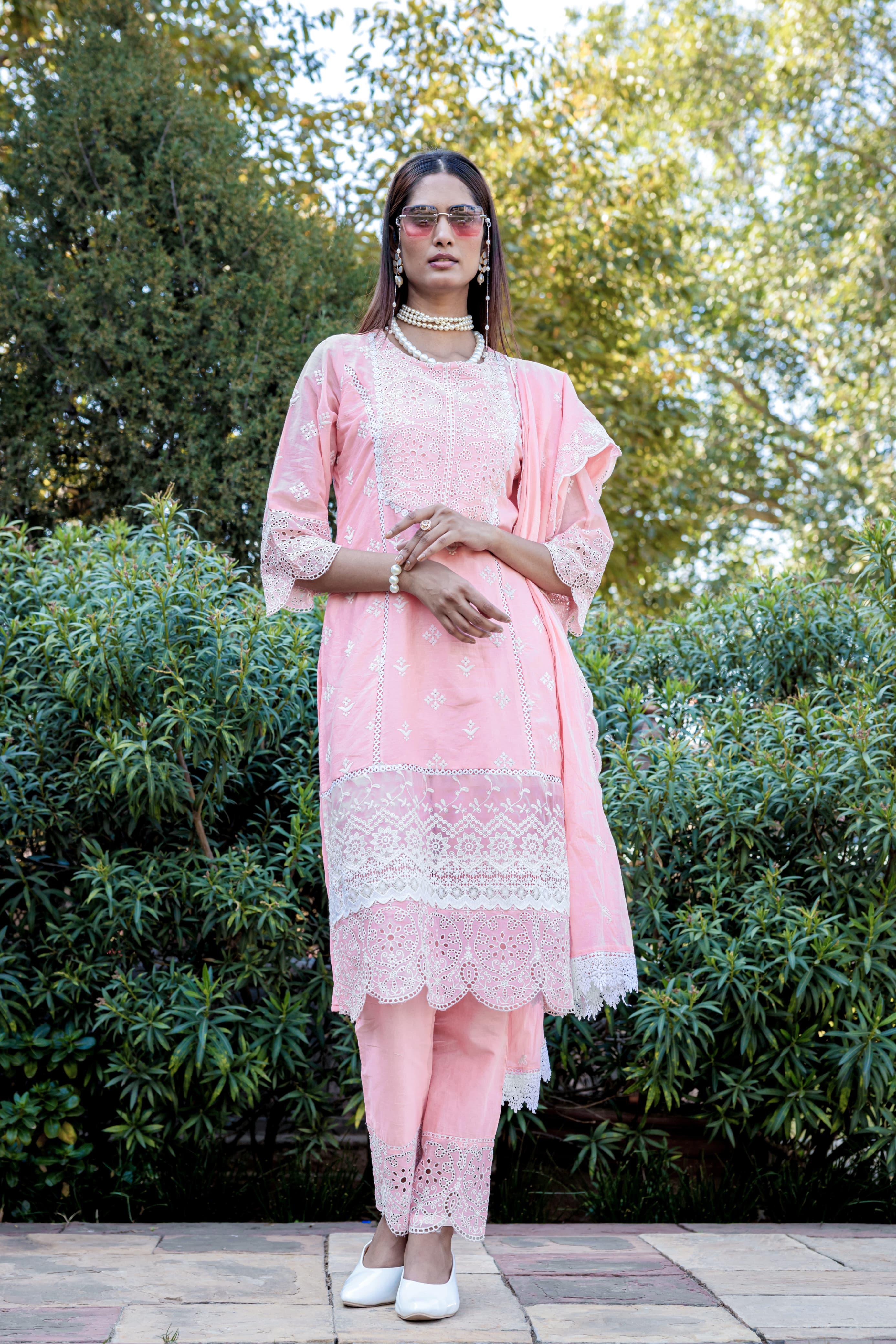 Pure Cotton Pakistani Suit - RajsiPoshak