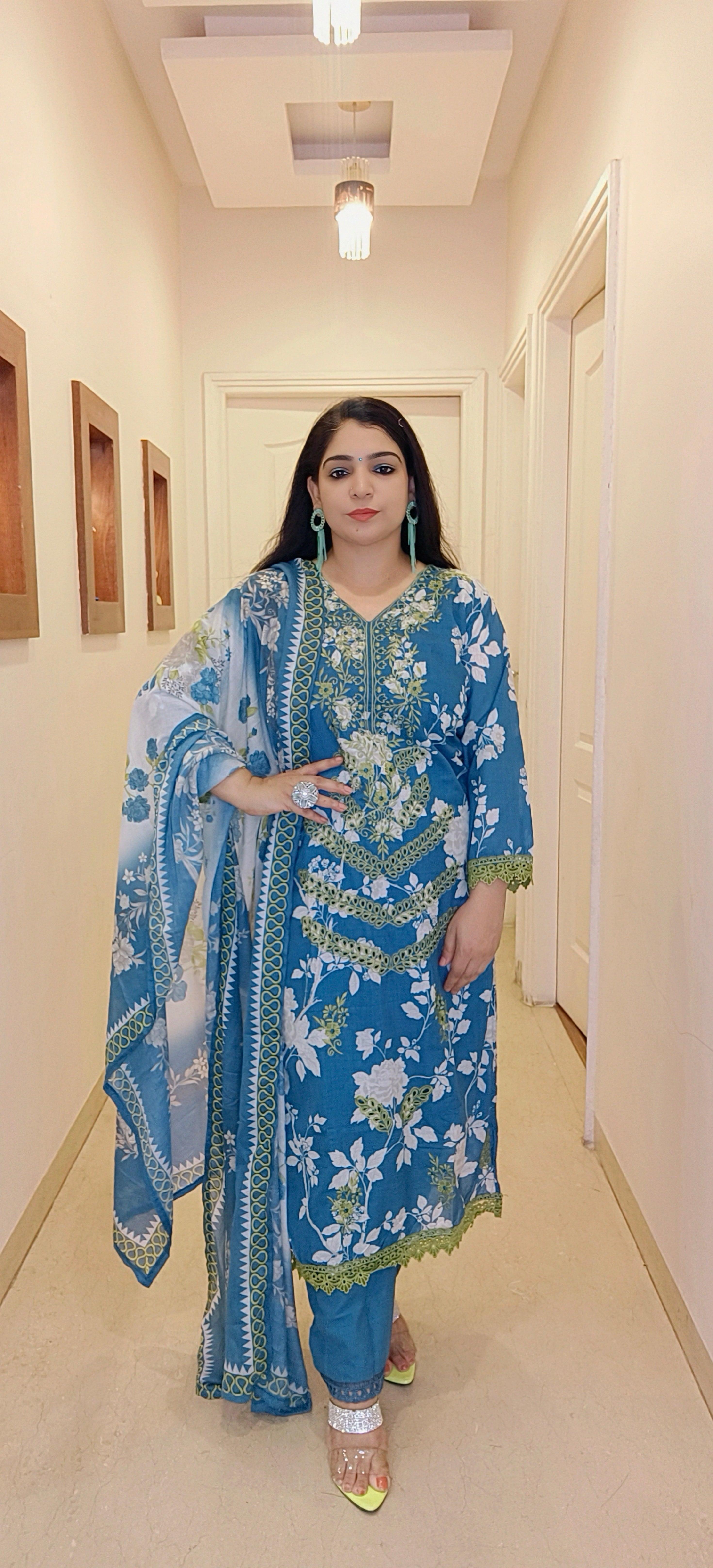Peacock Blue