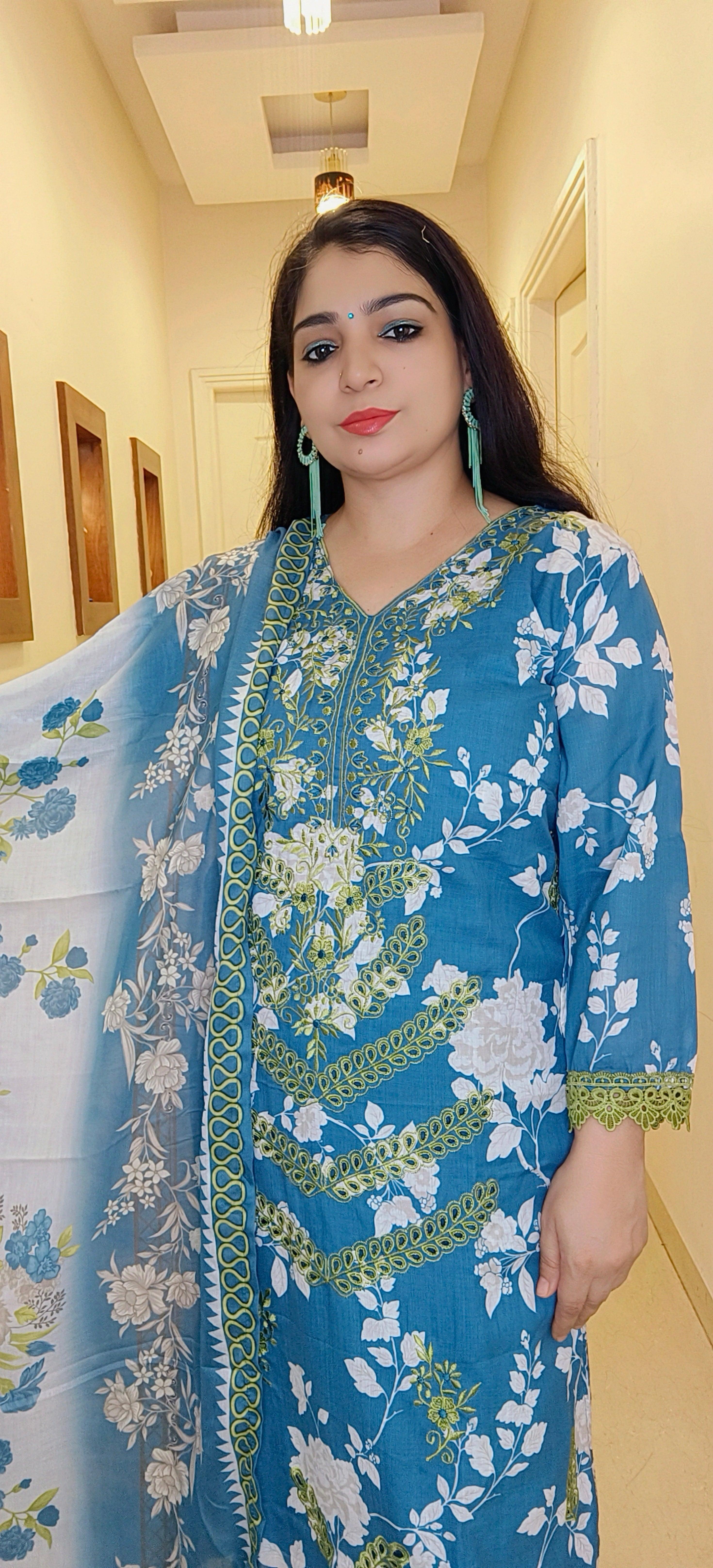 Peacock Blue