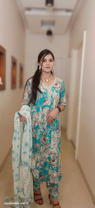FEROZI PATHANI COTTON SUIT - RajsiPoshak