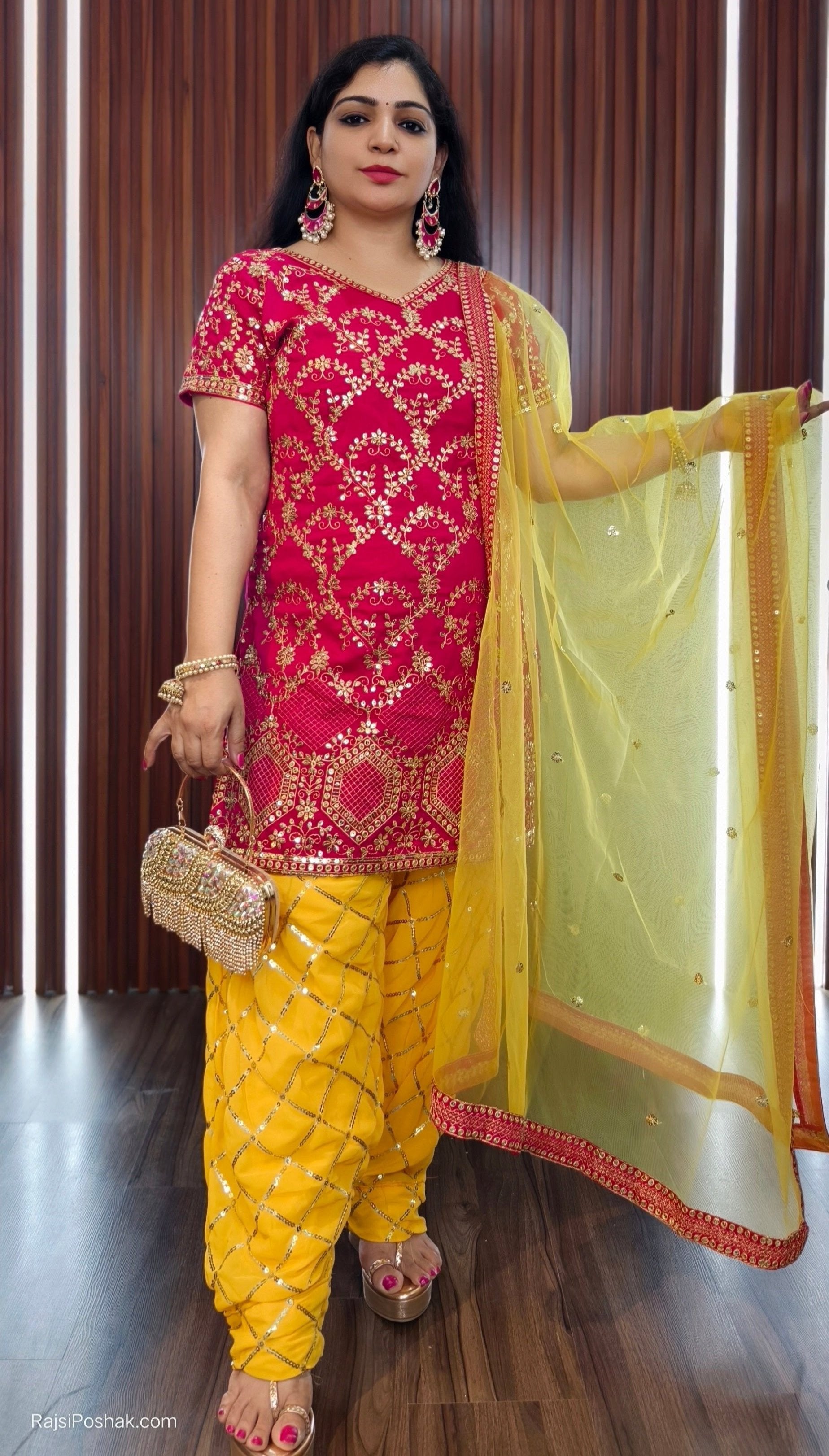 Pink & Yellow