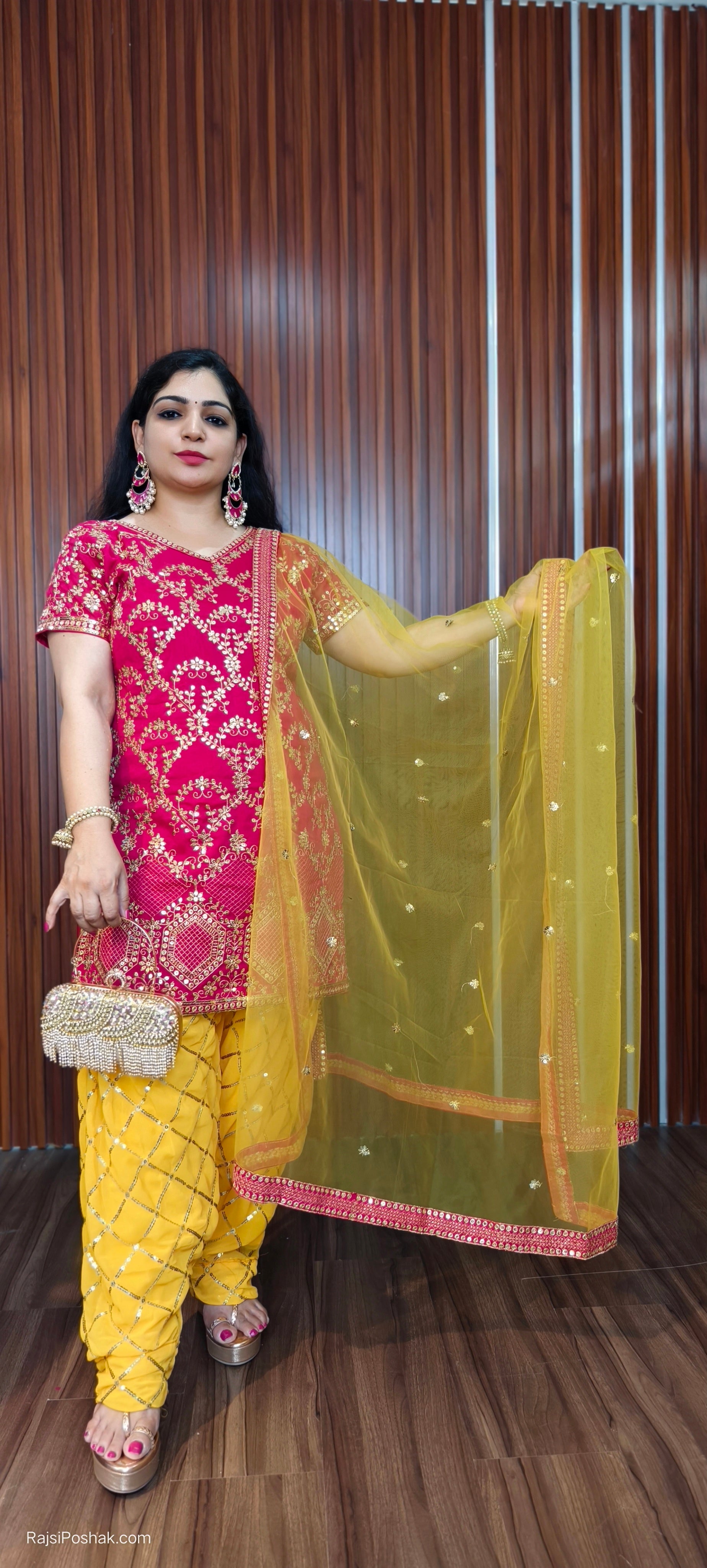 Pink & Yellow