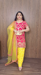 Pink & Yellow