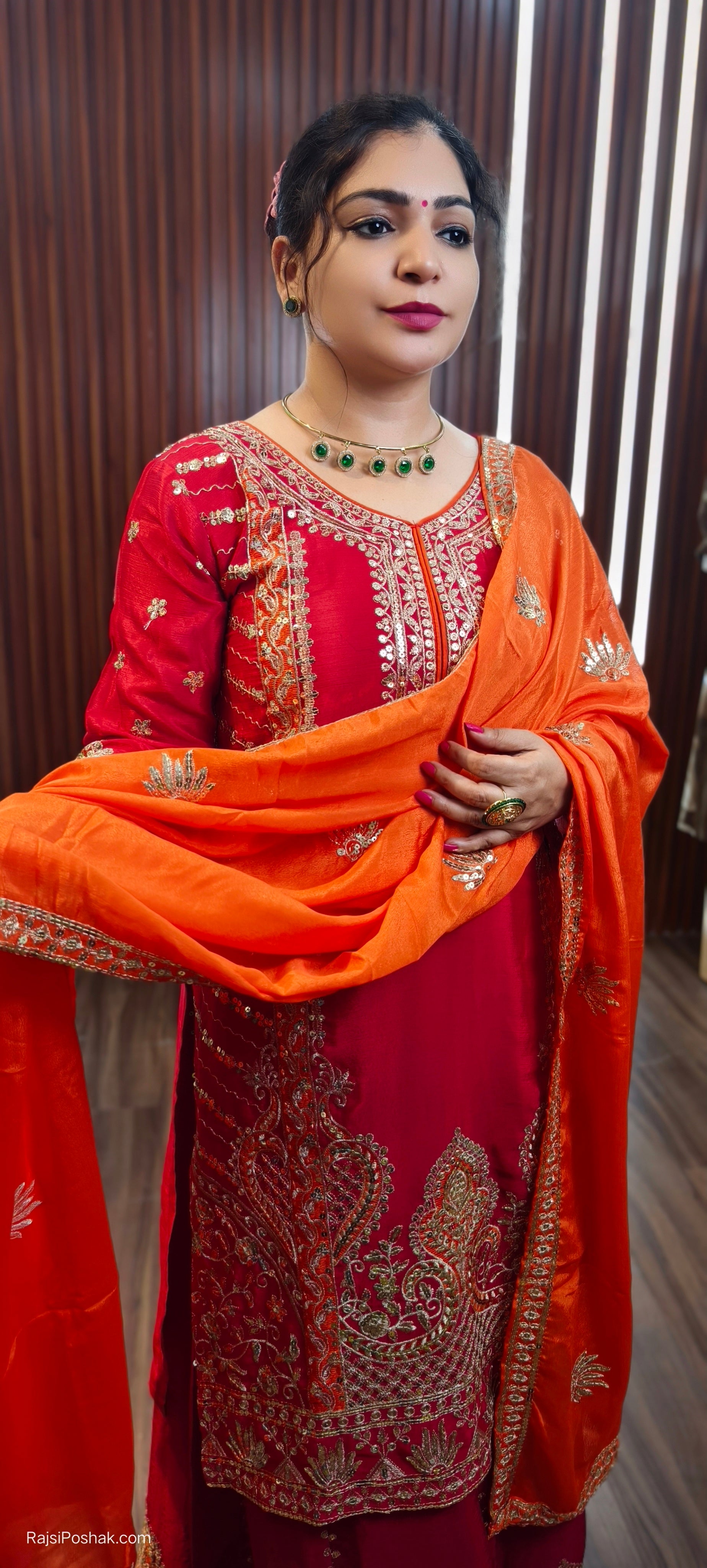 ORANGE RED