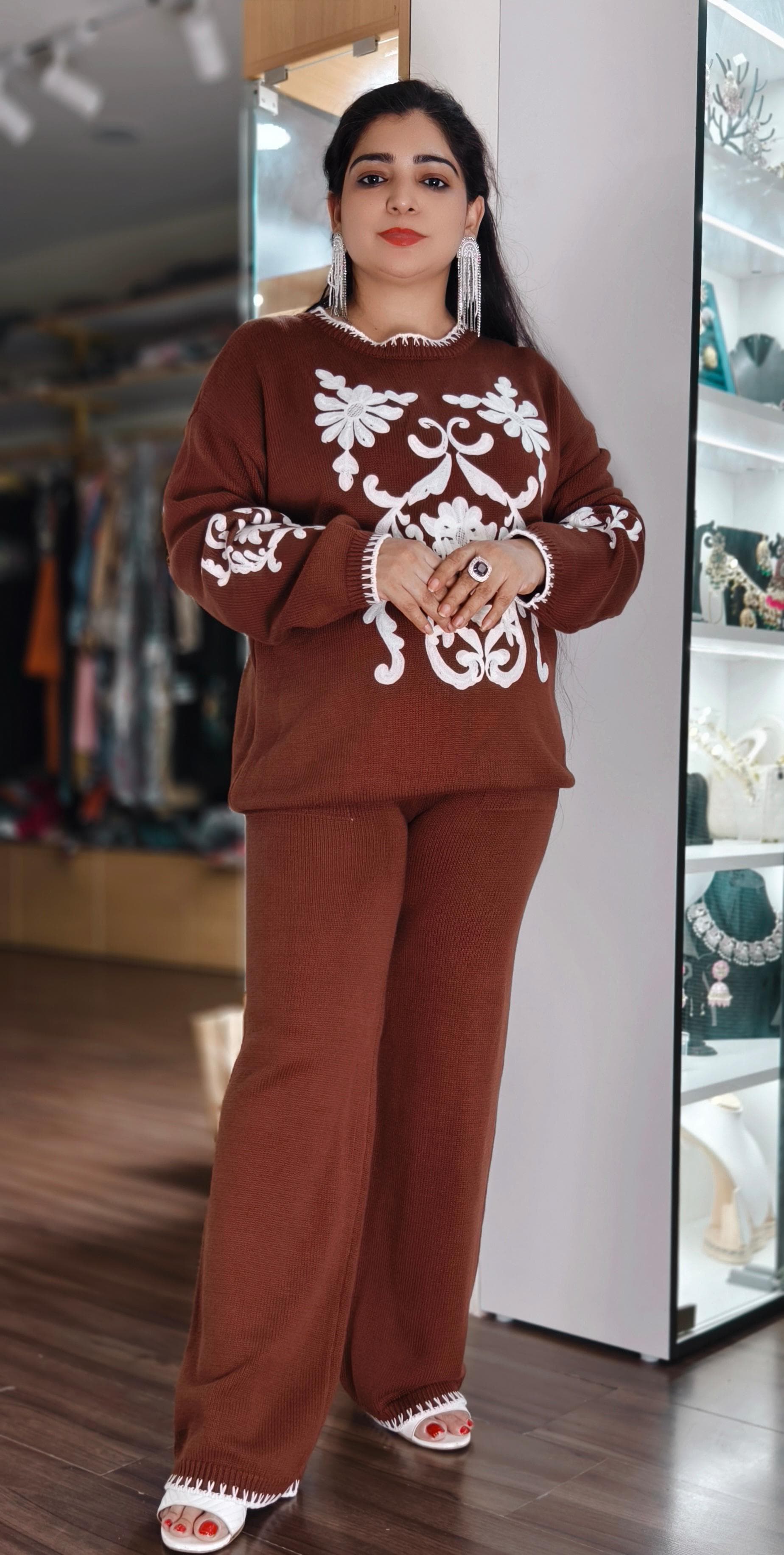 WINTER  DESIGNER COORD SET